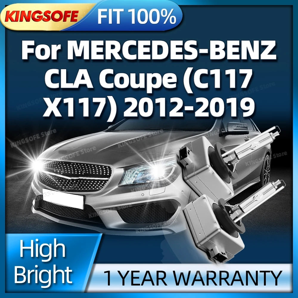 D3S Xenon Light Bulbs 6000K HID Car Headlight For MERCEDES-BENZ CLA Coupe C117 X117 2012 2