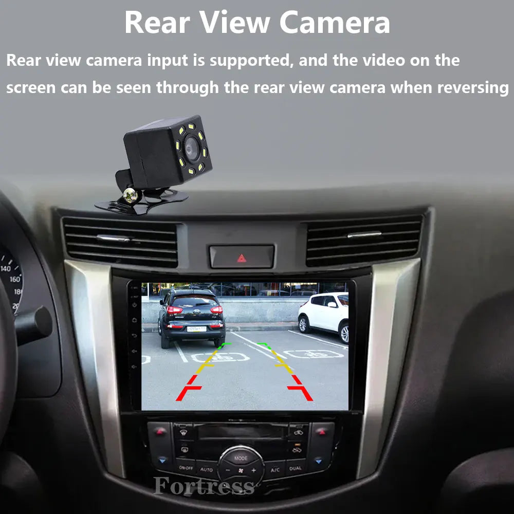 For Nissan NAVARA Frontier NP300 2015 -2024 Android Auto Car Radio Multimedia Video Player