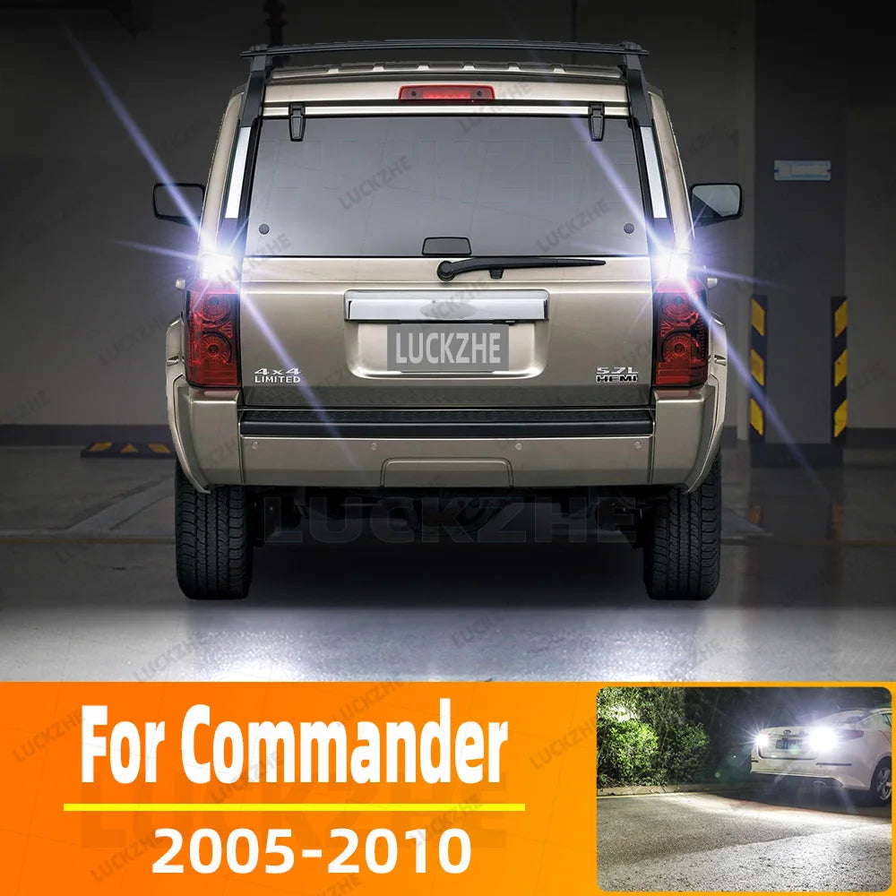2-Piece LED Interior Light Kit for Jeep Commander XK XH - Canbus Error-Free Bulbs | AUTOKITSHOP