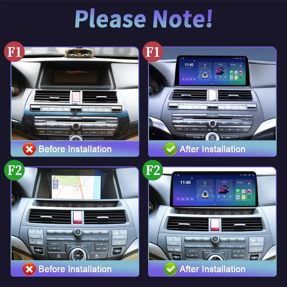 Android 14 System Screen 12.3"Wireless Carplay Car Multimedia Navigation Multimedia For Ho