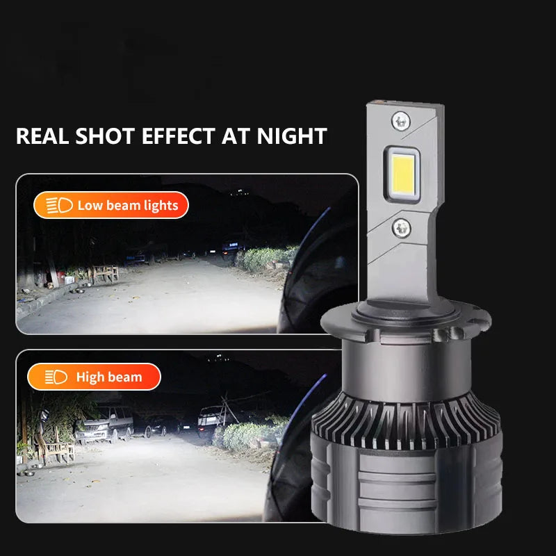 D2S Led Car Headlight D4S 160W Canbus Bulbs CSP D1S D3S D5S D8S Led 30000LM Super Bright D