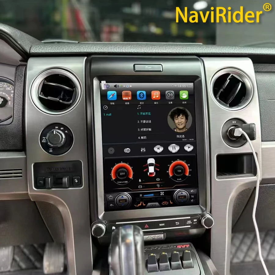 For Ford F150 F250 F350 F450 F650 2013-2015 Android Auto Stereo Car Multimedia Player Radi