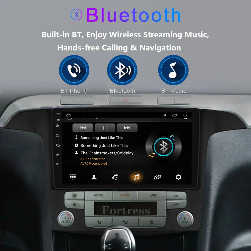 Android 16 Car Radio For Ford S-MAX S MAX 2006-2015 Multimedia Navigation GPS Stereo Head