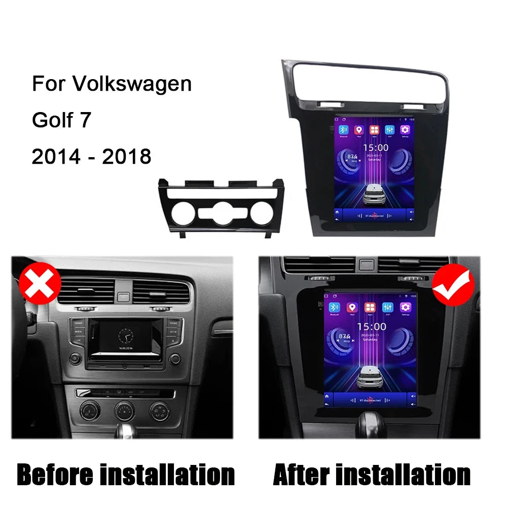 9.7 Inch Android 16 Auto For Volkswagen Golf 7 2014 - 2018 Car Radio Multimedia Video Play