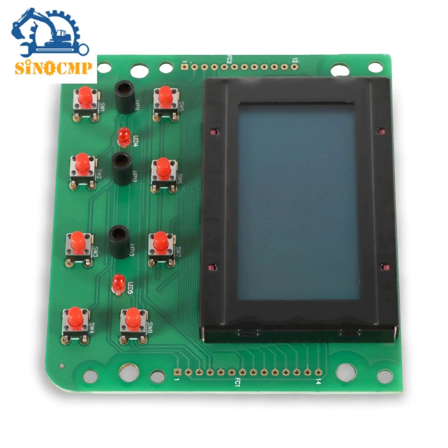 Brand New Monitor Lcd Screen LCD Gauge Panel For Kobelco SK200-6E SK210-6E SK230-6E Excava