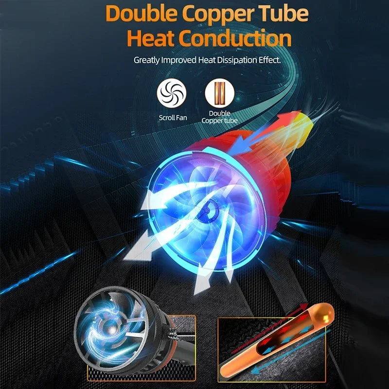 H7 H4 Led 30000LM 200W Double Copper Tube Light For Car H1 H11 6000K 4300K 12V Car 24V Truck 9005 HB4 9006 Led Headlight Bulb