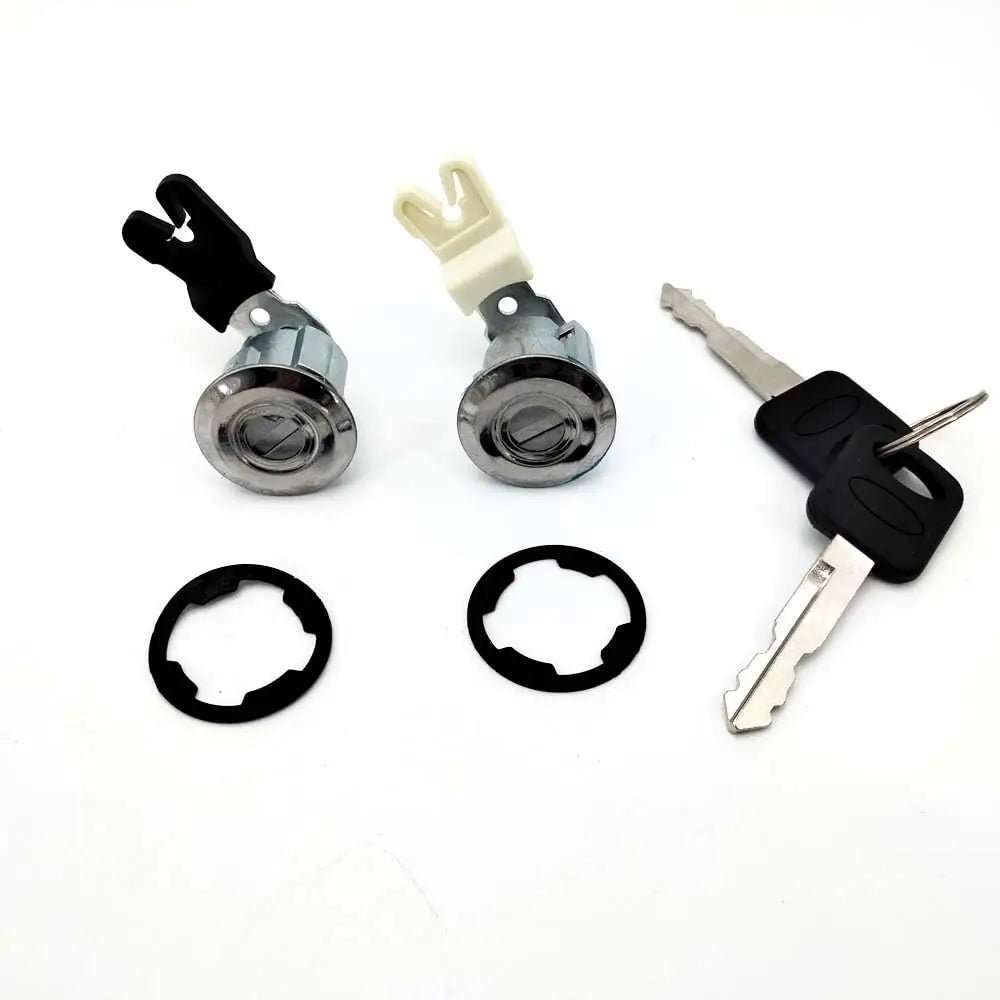 Car Door Lock Cylinder Set & 2 Key For Ford Econoline Van Super Duty Truck Mazda