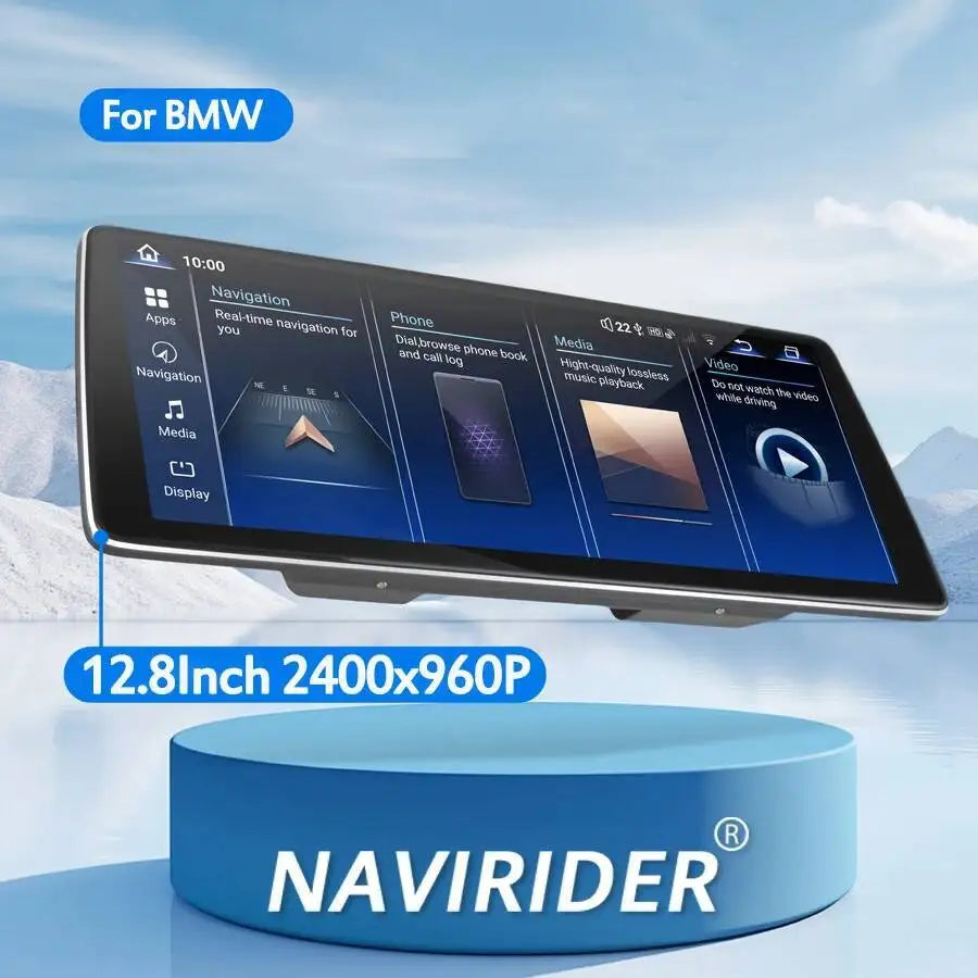 12.8" Touch Screen Android 15 Car Radio For BMW Z4 2007-2017 Multimedia Video Player Stere | AUTOKITSHOP