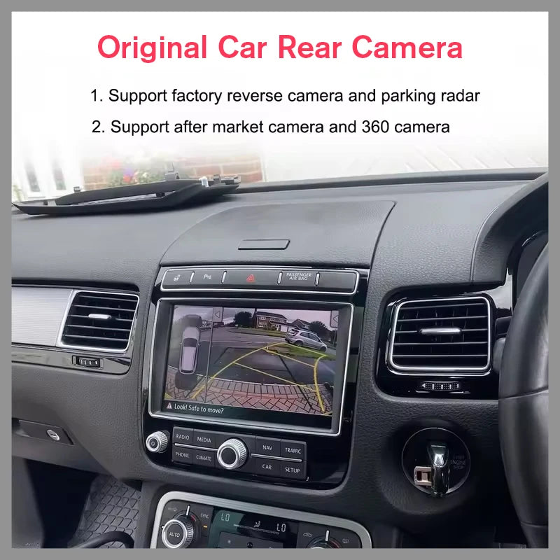 Wireless Carplay Android Auto Car Retrofit Decoder Box For Volkswagen Touareg With 8-inch  | AUTOKITSHOP