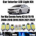 LED Interior Light Kit for Kia Cerato Forte K3 LD TD YD 2000- 2020 - Canbus Dome Map Door Trunk Bulbs | AUTOKITSHOP