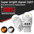 7740 Car Brake Lights W21W WY21W T20 LED Bulb 12V Tail Lamp Led Car Signal Lamp White Yell