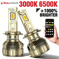 H7 H4 Led Canbus 3000K 4300K 6500K Color H3 H1 H8 H9 H11 9005 HB3 9006 HB4 9012 HIR2 Car H