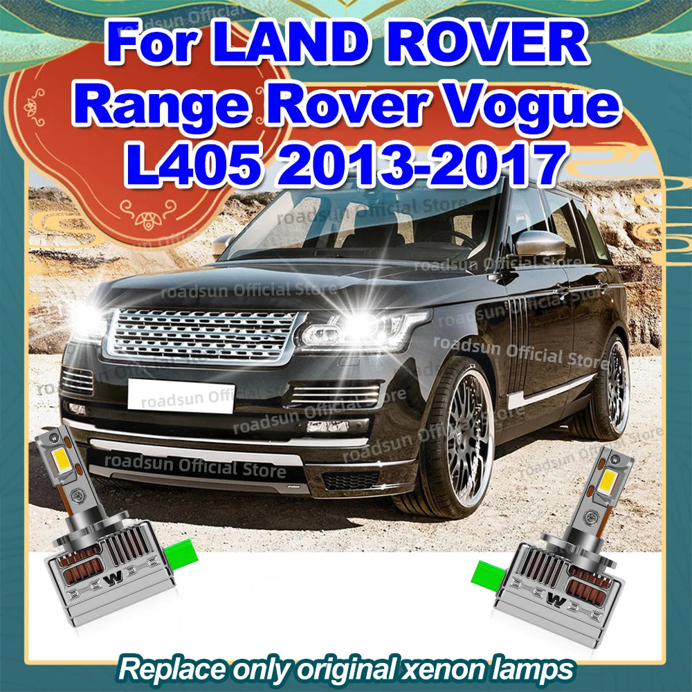 Led Headlight Canbus Bulbs 50000LM 1:1 HID Xenon Lamp For LAND ROVER Range Rover Vogue L40
