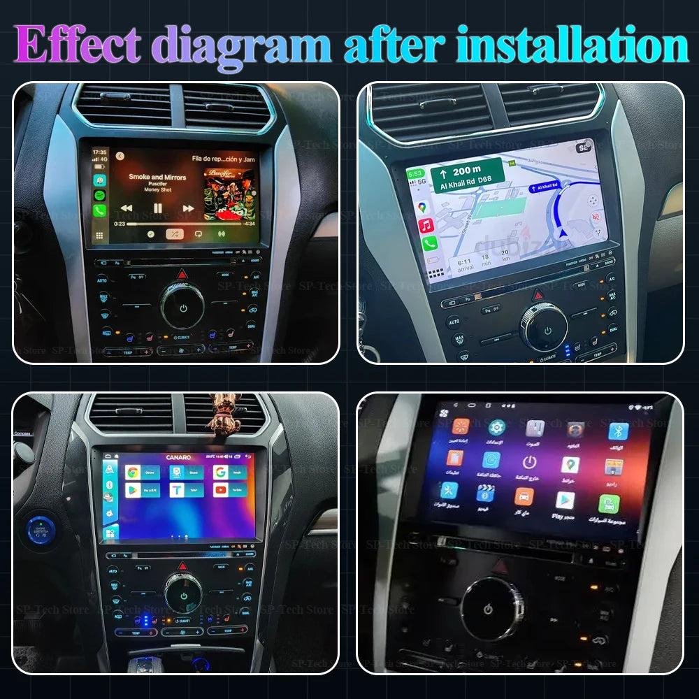 Android 16 Carplay 5g For Ford Explorer 5 2011 - 2019 Car Radio Multimedia Video Player Na | AUTOKITSHOP