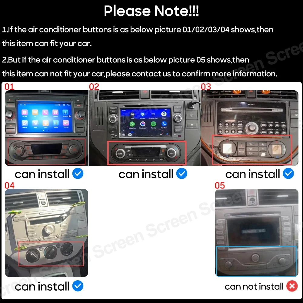 Android 16 For Ford Kuga Mk1 2008-2012 Car Radio Carplay Auto 5g Wifi Stereo Head Unit Vid | AUTOKITSHOP