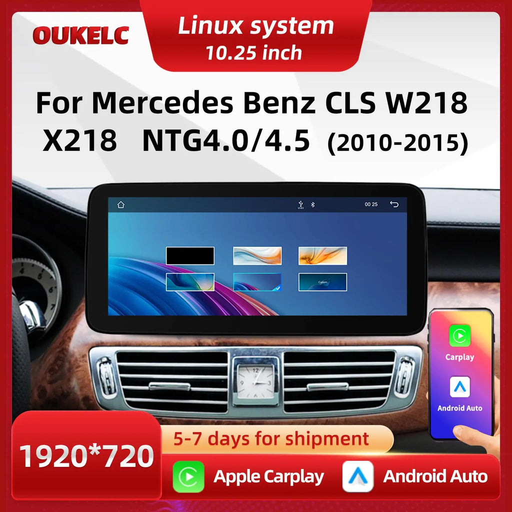 LED Interior Light Kit for Mercedes W218 X218 NTG4 - Canbus Error-Free Interior Bulbs