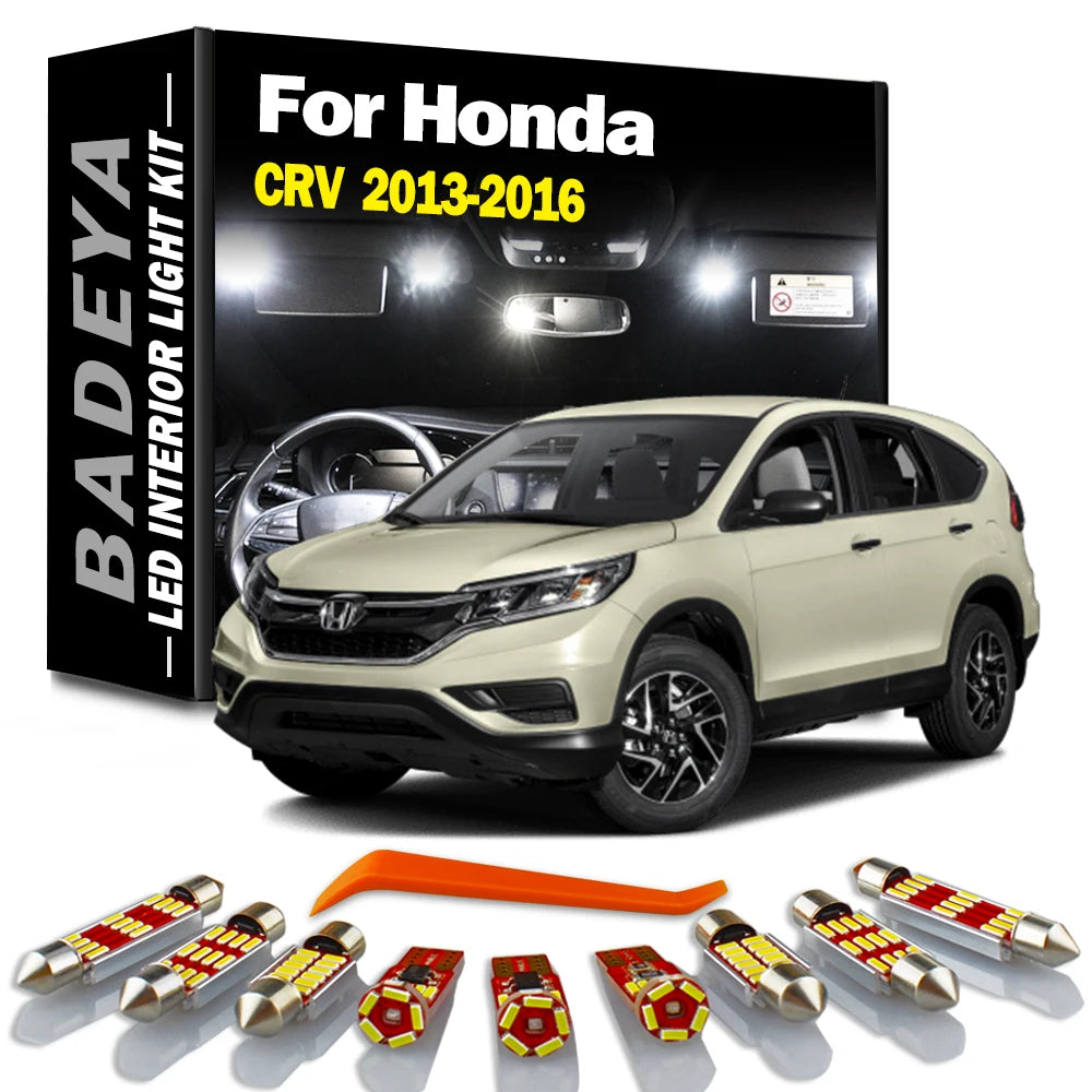 14-Piece LED Interior Light Kit for Honda MK4 - Canbus Error-Free Interior Bulbs