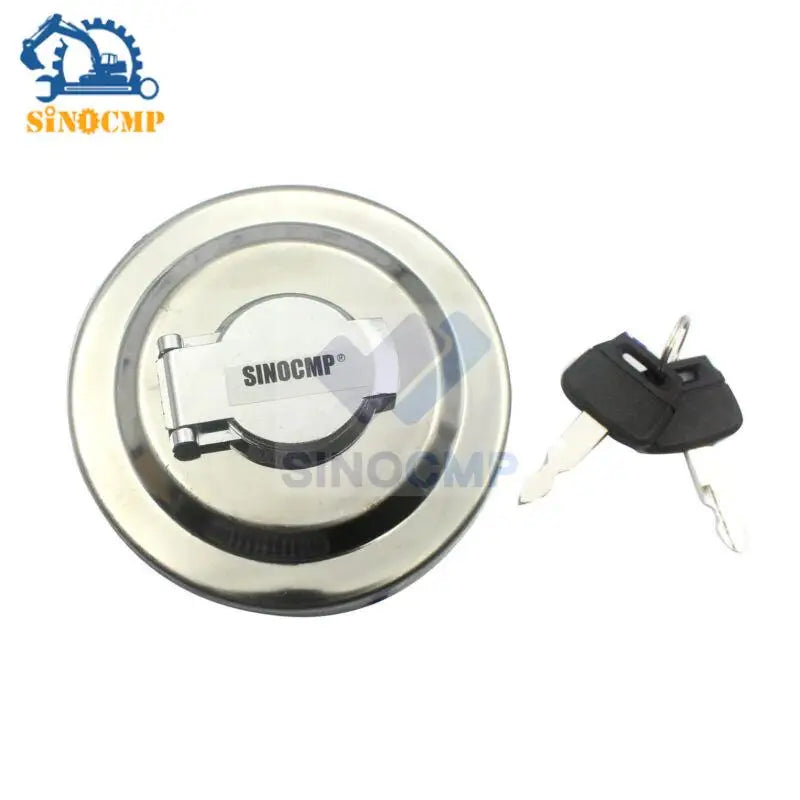 1Set Locking Fuel Tank Cap Ass'y YN20P01034P2 For Kobelco SK-8 SK100 SK200 SK300 SK160 SK2
