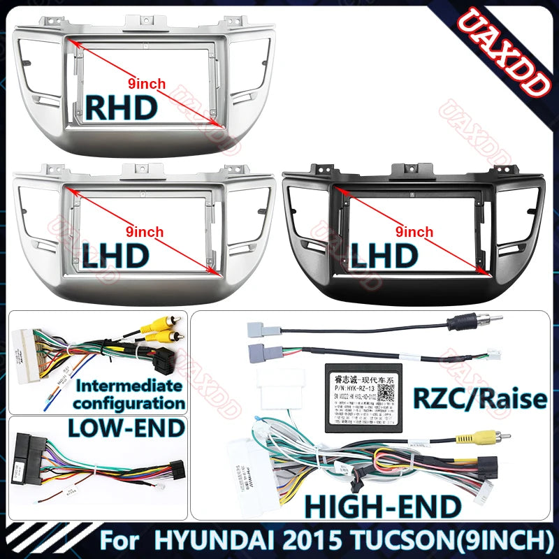 For HYUNDAI 2015 TUCSON 9INCH Car Radio Android Stereo Audio Screen Multimedia Video Playe