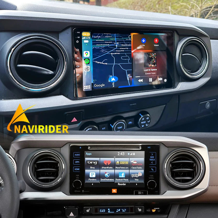 128GB Rom Android 14 Multimedia Video Player Autoradio For Toyota Tacoma N300 2016 2017 20
