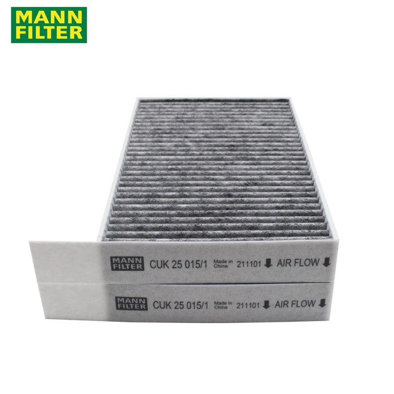 MANN FILTER For Tesla Model Y Model 3 EV HEPA Carbon Cabin Filter Kit CUK25015/21-2 CUK460