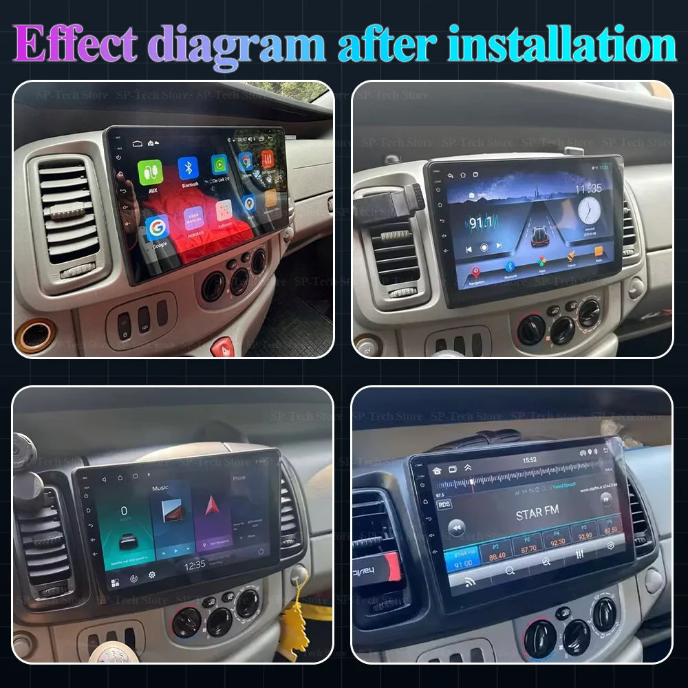 Android 16 For Renault Trafic 2 For Opel Vivaro A For Nissan Primastar 2006-2014 Car Radio | AUTOKITSHOP