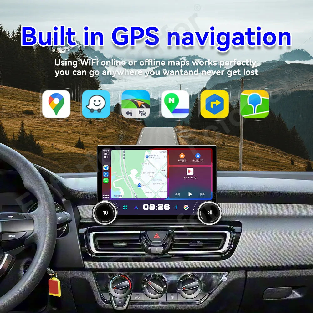Premium 11.5 Inch Android 15 Ultra Large HD Touch Display Wireless CarPlay Android Auto GP