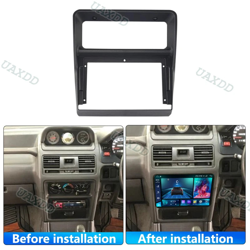 9 Inch Car Frame Fascia Adapter Android CD MP5 Radio Dash Fitting Panel Kit For Mitsubishi