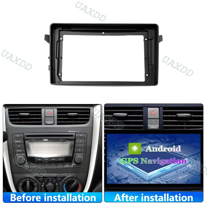 9 inch For SUZUKI 2014-2021 Celerio Cultus Radio Car Android MP5 Player Casing Frame 2 Din