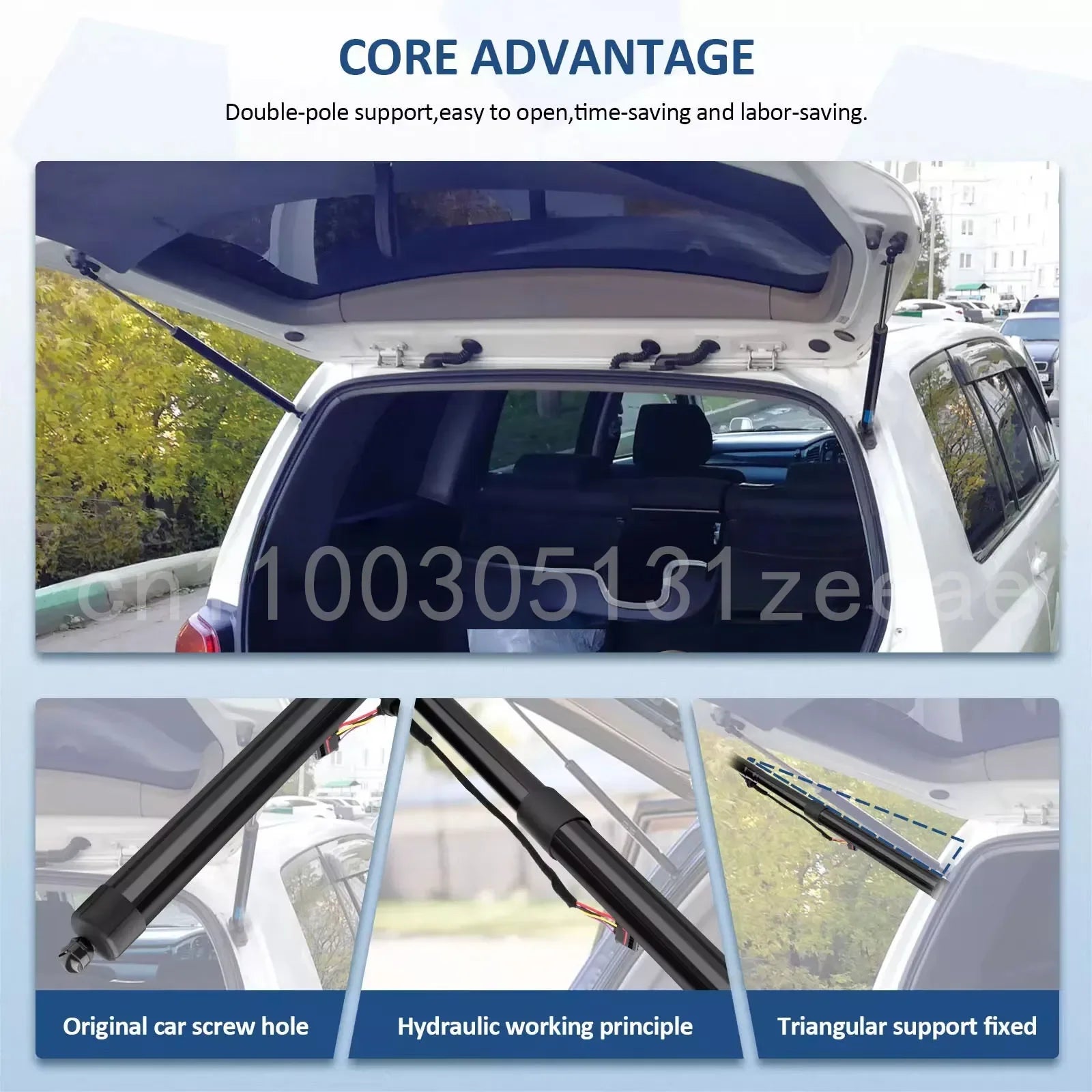 Tailgate Support Rod For Volkswagen Touareg 7P 2010-2015 Rear Tailgate Strut Electric Supp | AUTOKITSHOP