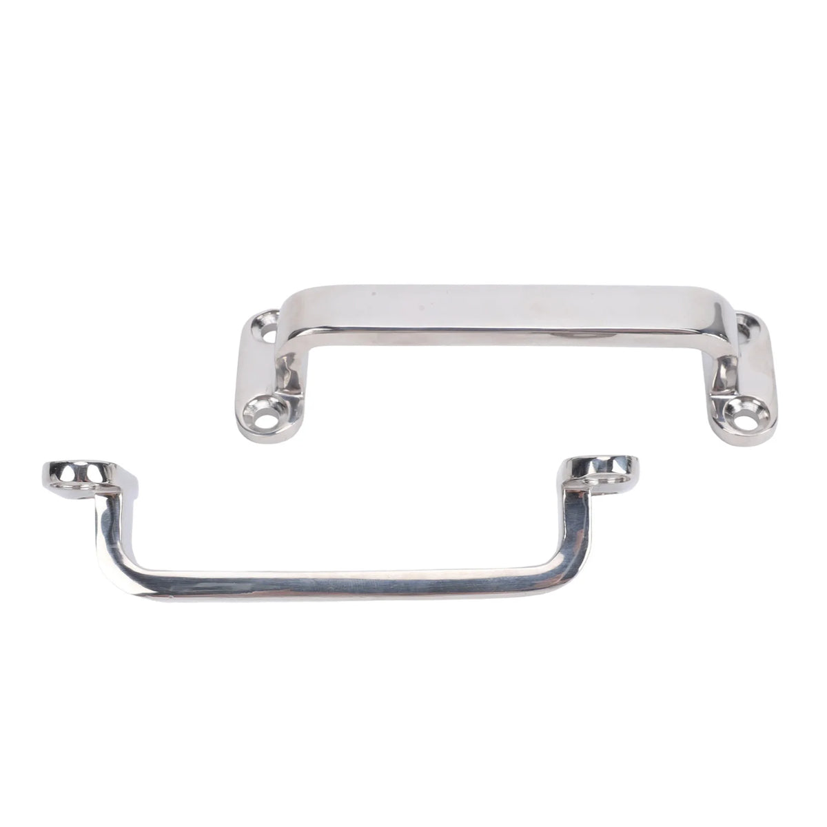 Boat Door Grab Handle 316 Stainless Steel 120mm Marine Handrail Handle for Yachts RVs Metal Grab - Automotive LED Light