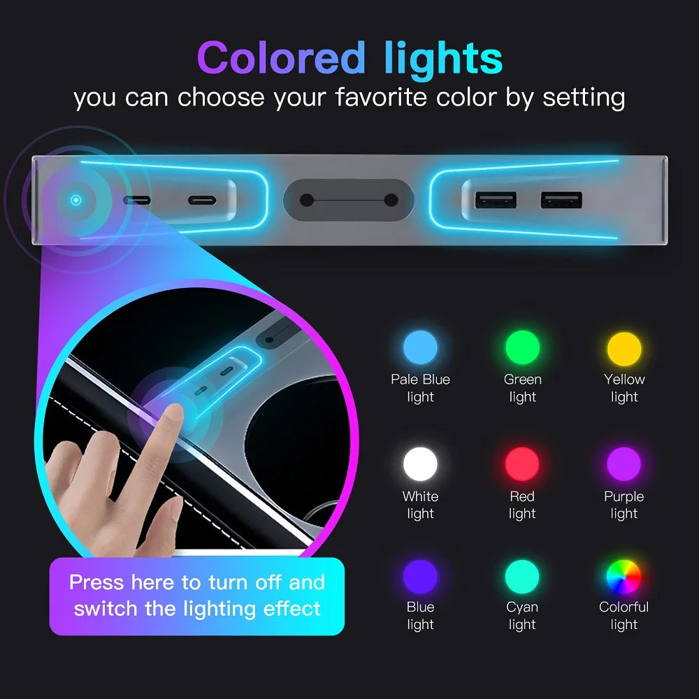 LED Interior Light Kit for Tesla Model 3 Model Y 2021-2023 - Canbus Error-Free Interior Bulbs | AUTOKITSHOP