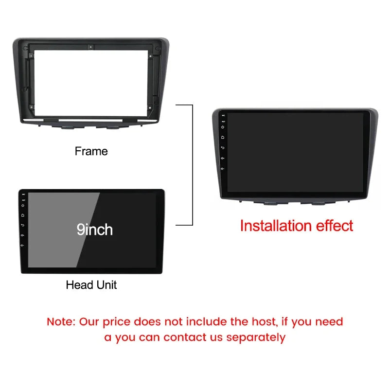 9 Inch Car Radio Fascia for SUZUKI Baleno 2015-2018 GPS MP5 Stereo Dash Board Cover Androi | AUTOKITSHOP