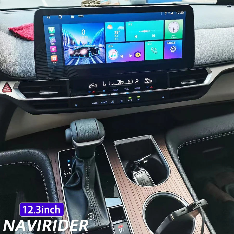 Carplay BT Car Screen For Toyota Sienna 2021-2023 Android 13 Multimedia Player DSP Auto GP