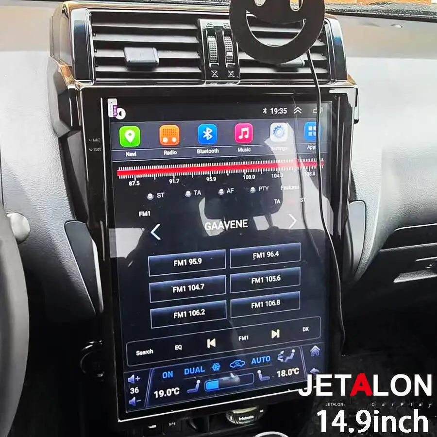 Navi Android 14 navirider Car Radio For Toyota Land Cruiser Prado 150 2014 - 2017 LC150 15