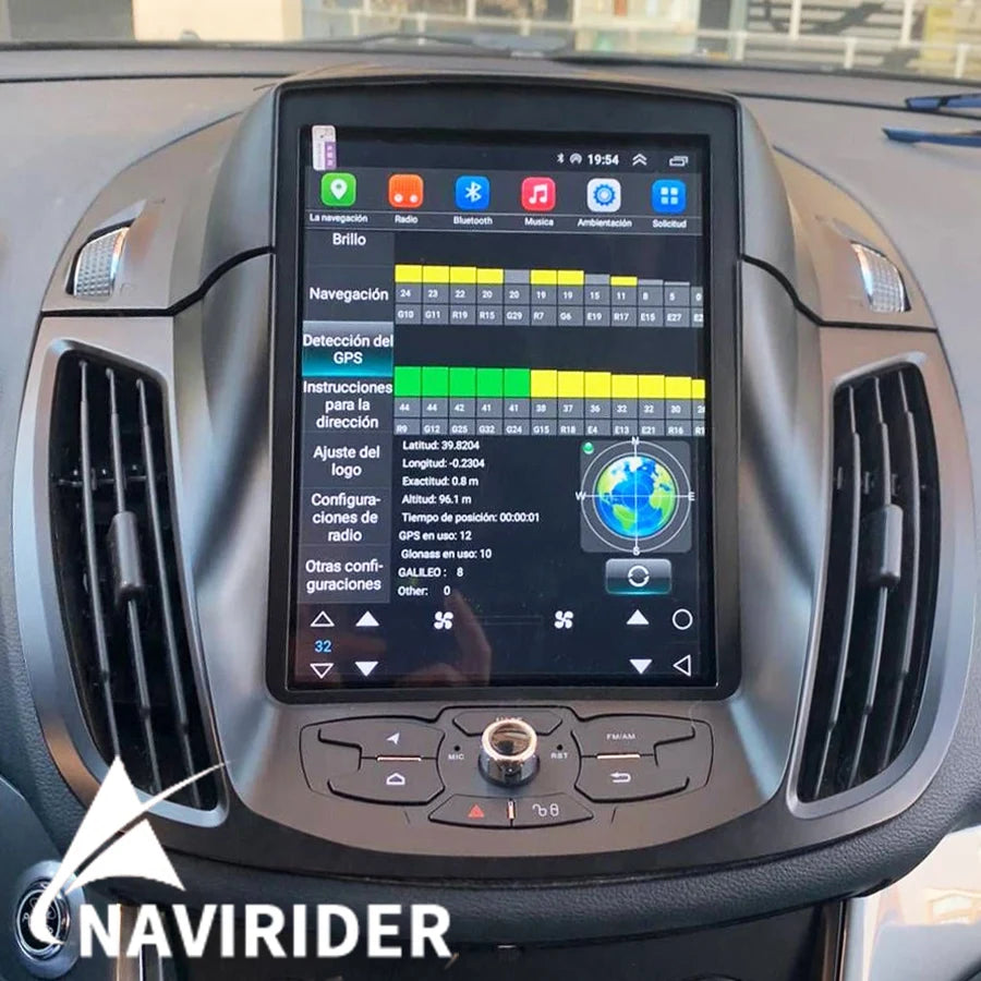 For Ford Kuga Cmax C-max Escape 2013 2014 Carplay Stereo 10.4inch Android Screen Car Radio