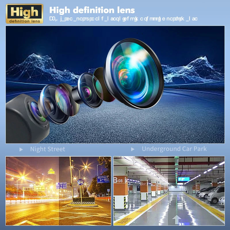 Wireless WiFi Rear View 720P Waterproof HD Reversing Camera 170° Wide Angle View Parking N