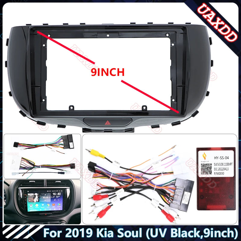For 2019 Kia Soul UV 9inch Car Radio Android Stereo audio screen multimedia video player n