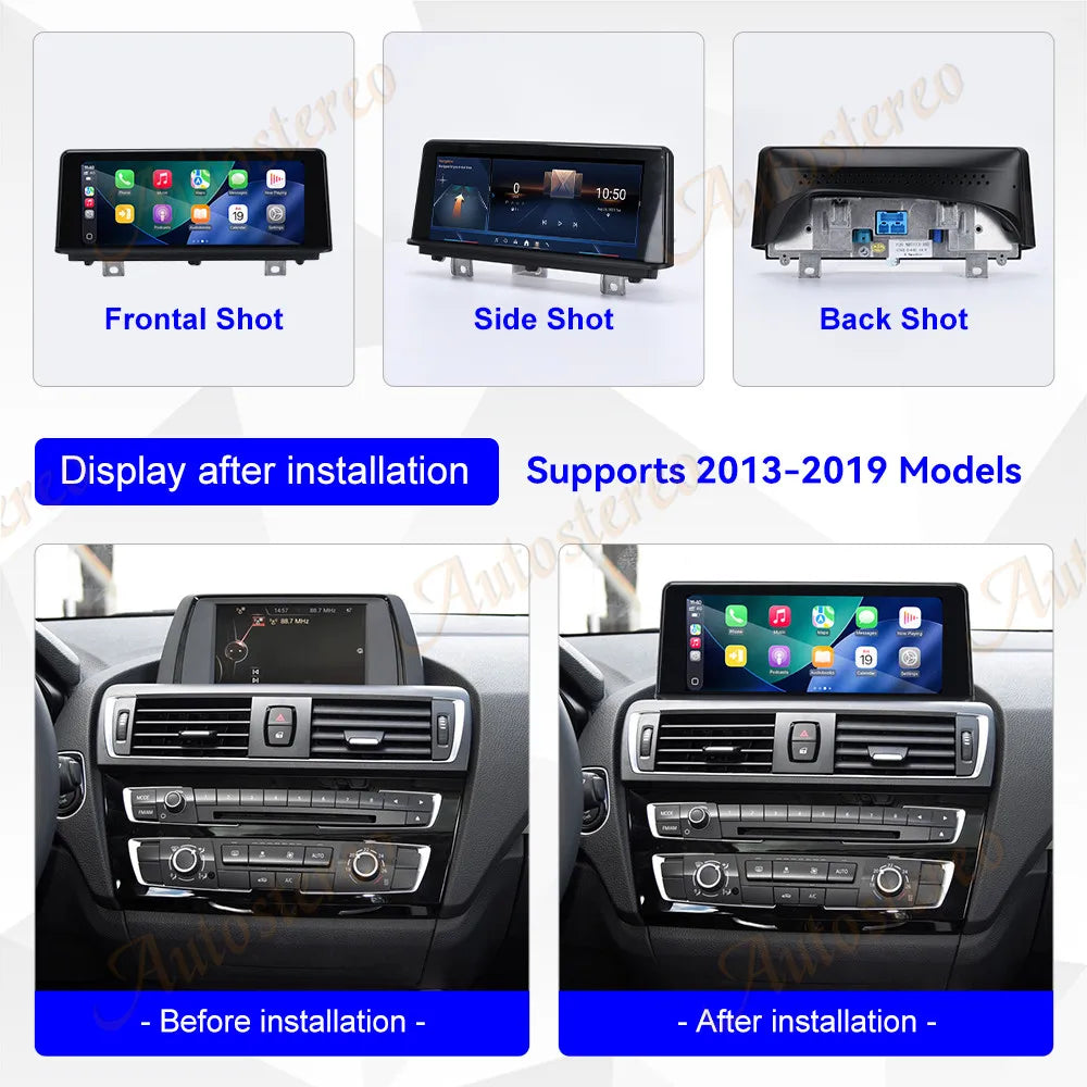8.8 Android 14 Carplay For BMW 1 Series F20 F21 Car GPS Navigation Auto Stereo Multimedia