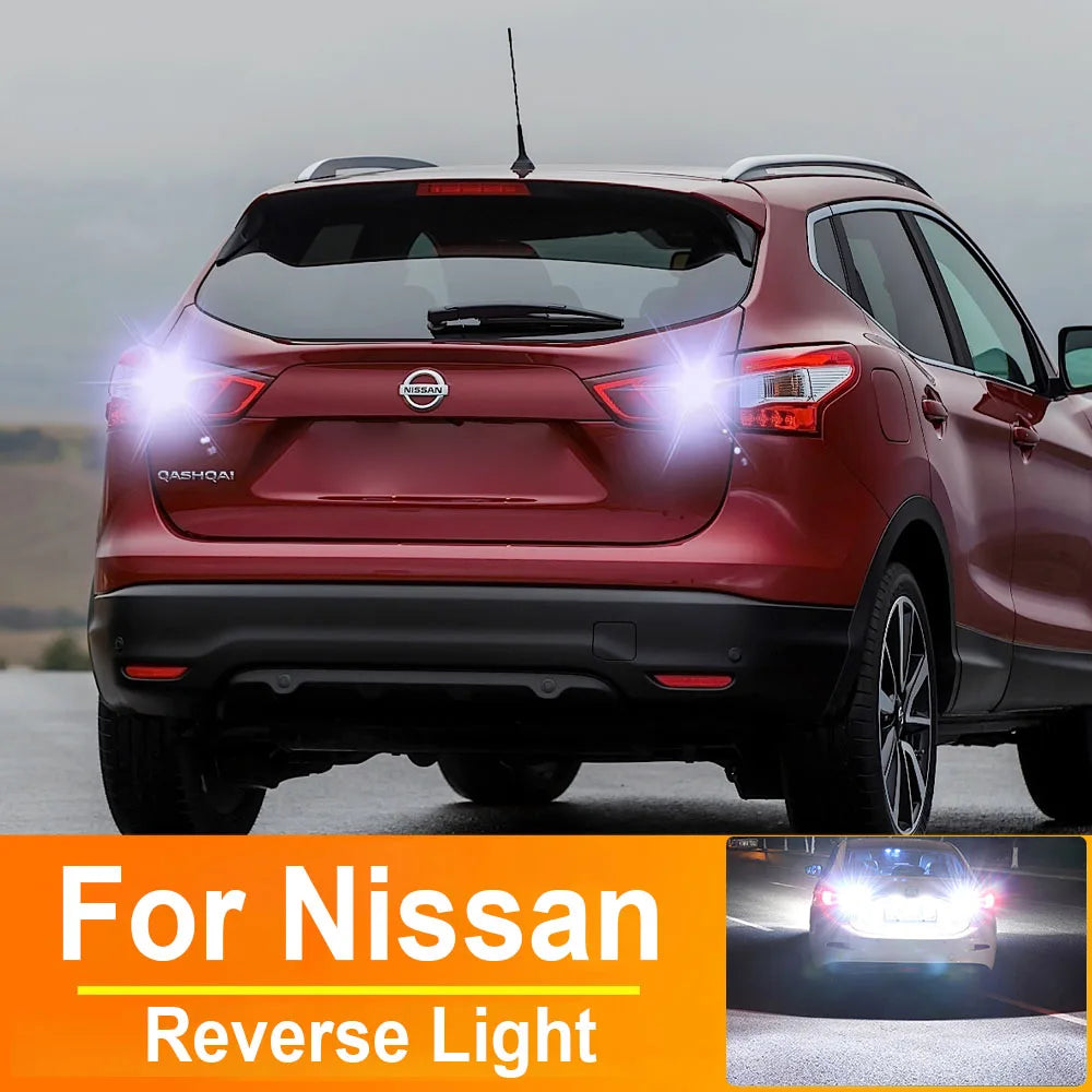 2-Piece LED Interior Light Kit for Nissan Qashqai J11 X Trail T32 Pathfinder R52 Juke Note Canbus Bulbs - Canbus Erro...