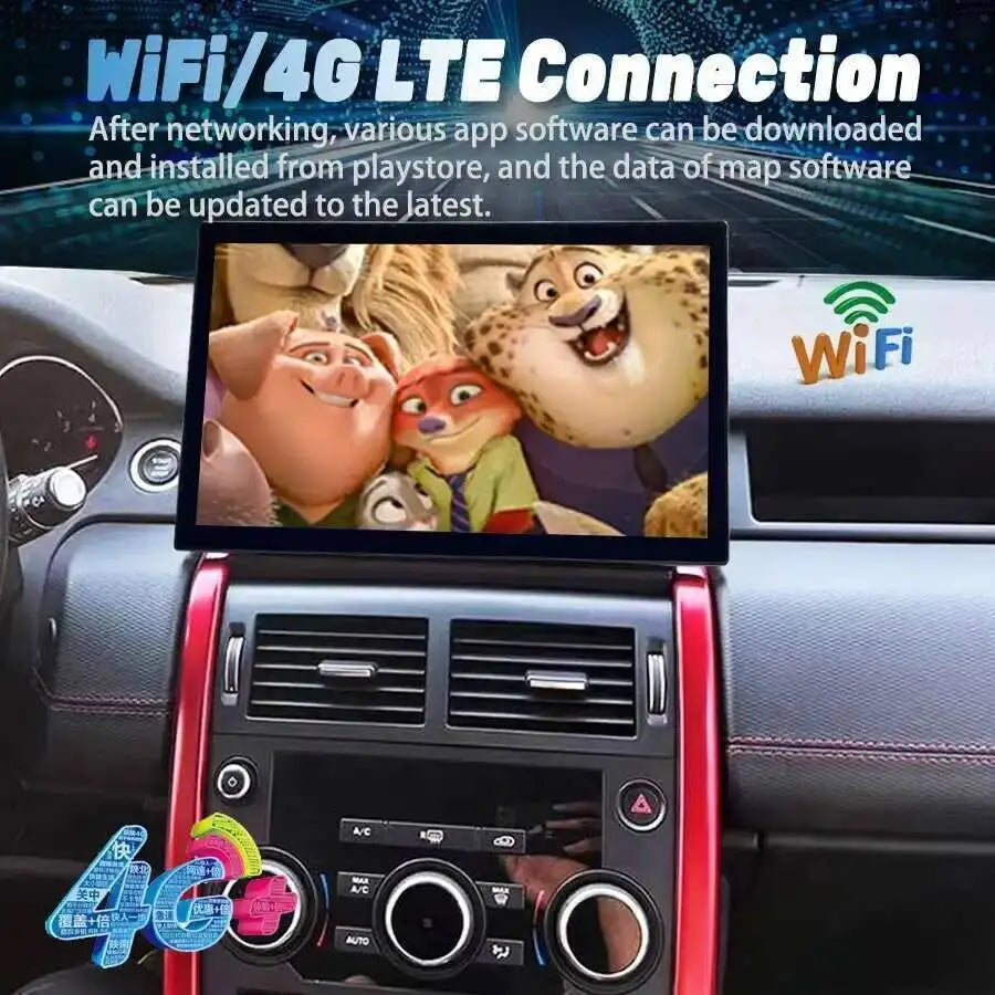 13.3'' Dual System Android 15 Car Radio For Land Rover Discovery Sport L550 2015-2019 Ster | AUTOKITSHOP