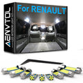 LED Interior Light Kit for RENAULT - Canbus Error-Free Interior Bulbs
