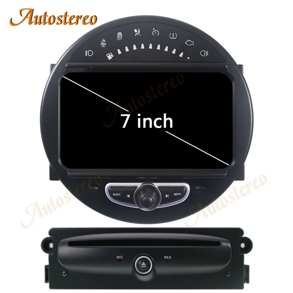 For Mini Cooper 2006-2013 Android 13 Car GPS Navigation DVD Player Head Unit Multimedia Pl