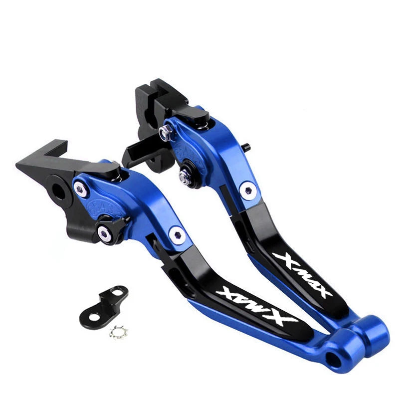 Fit For XMAX 300/250/125/400 2023-Present Parking Brake Lever Set Folding Handle Levers with Par - Automotive LED Light