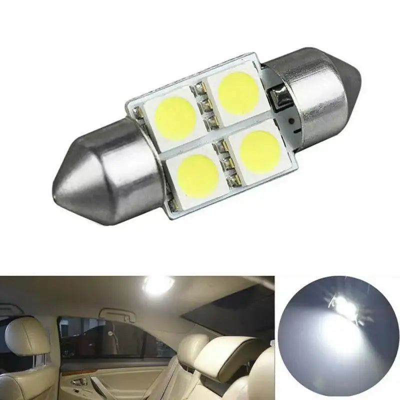 14-Piece LED Interior Light Kit for W5W T10 - Canbus Error-Free Interior Bulbs