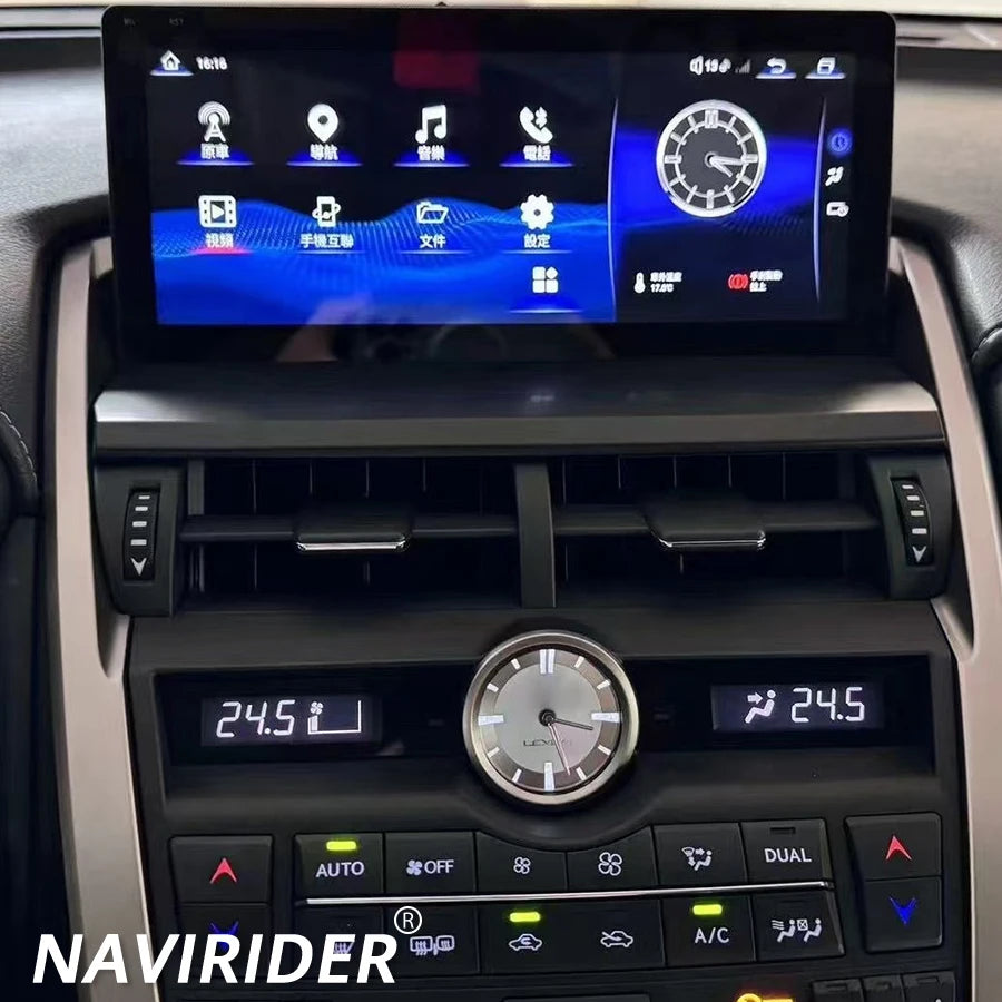 CarPlay BT Multimedia Video Player Stereo For Lexus NX NX200 NX200T 300h 2014-2017RHD Qual