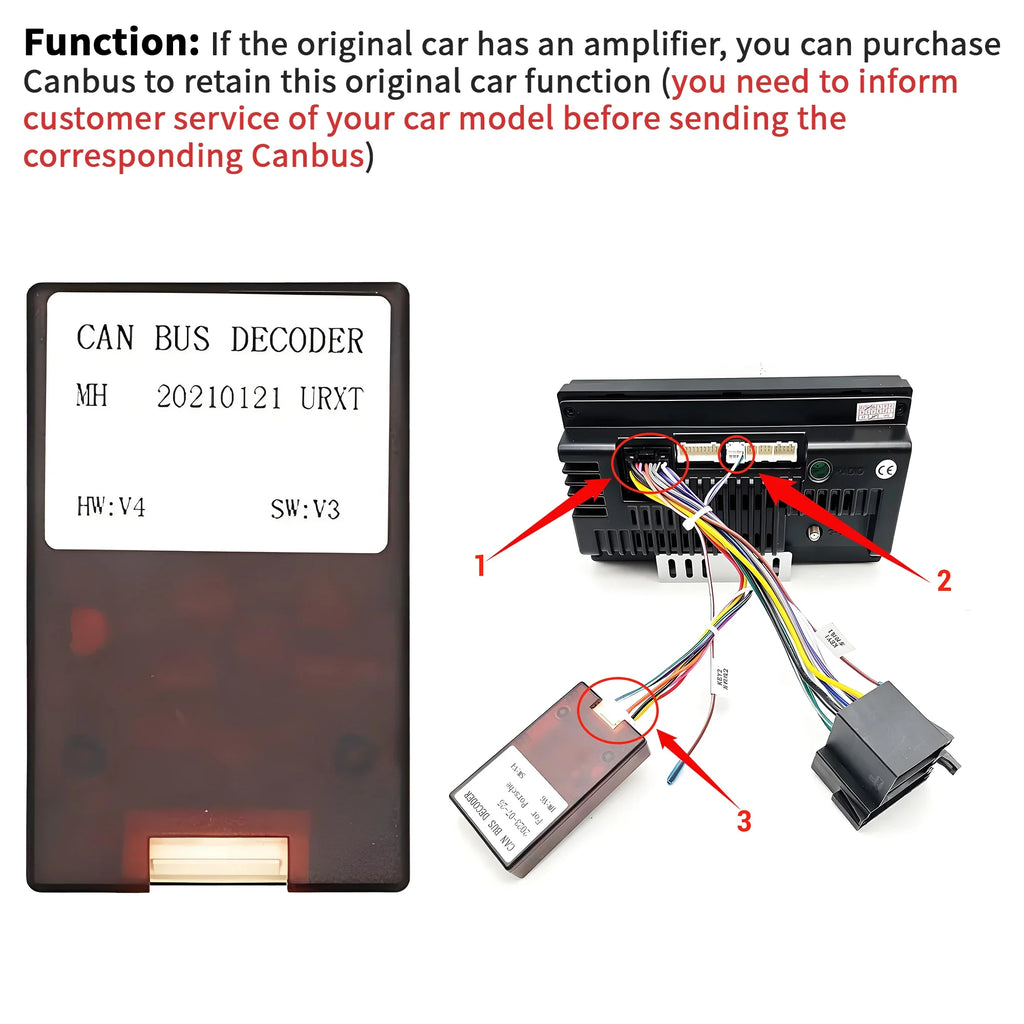 Car Radio For AHD Rear View Camera USB DVR 360 Camera TPMS OBD Tools Micphone