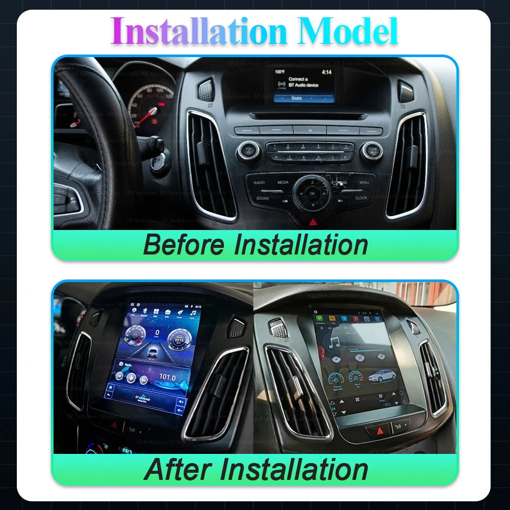 9.7 Inch Android 16 For Ford Focus 3 Mk 3 2011 2012-2019 Multimedia Head Unit Car Player G | AUTOKITSHOP
