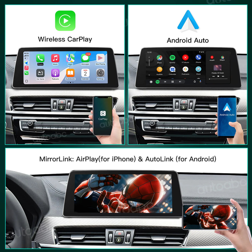 10.25" Wireless CarPlay Andorid Auto Car Radio For BMW 1 Series F20 2017-2019 EVO Linux Sy | AUTOKITSHOP