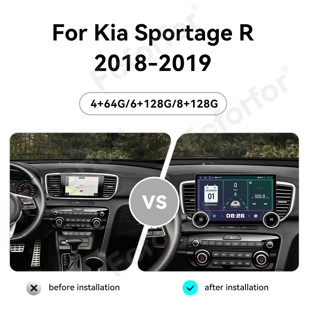 11.5 Inch Android 15 Crystal Clear HD Touch Wireless CarPlay Android Auto GPS Multimedia C